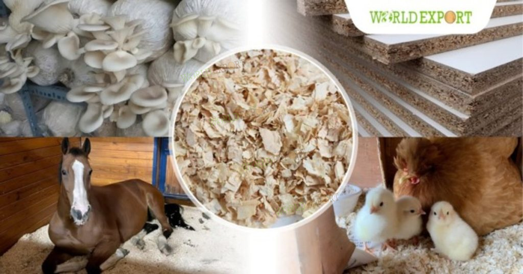 Uses of wood shavings in industry