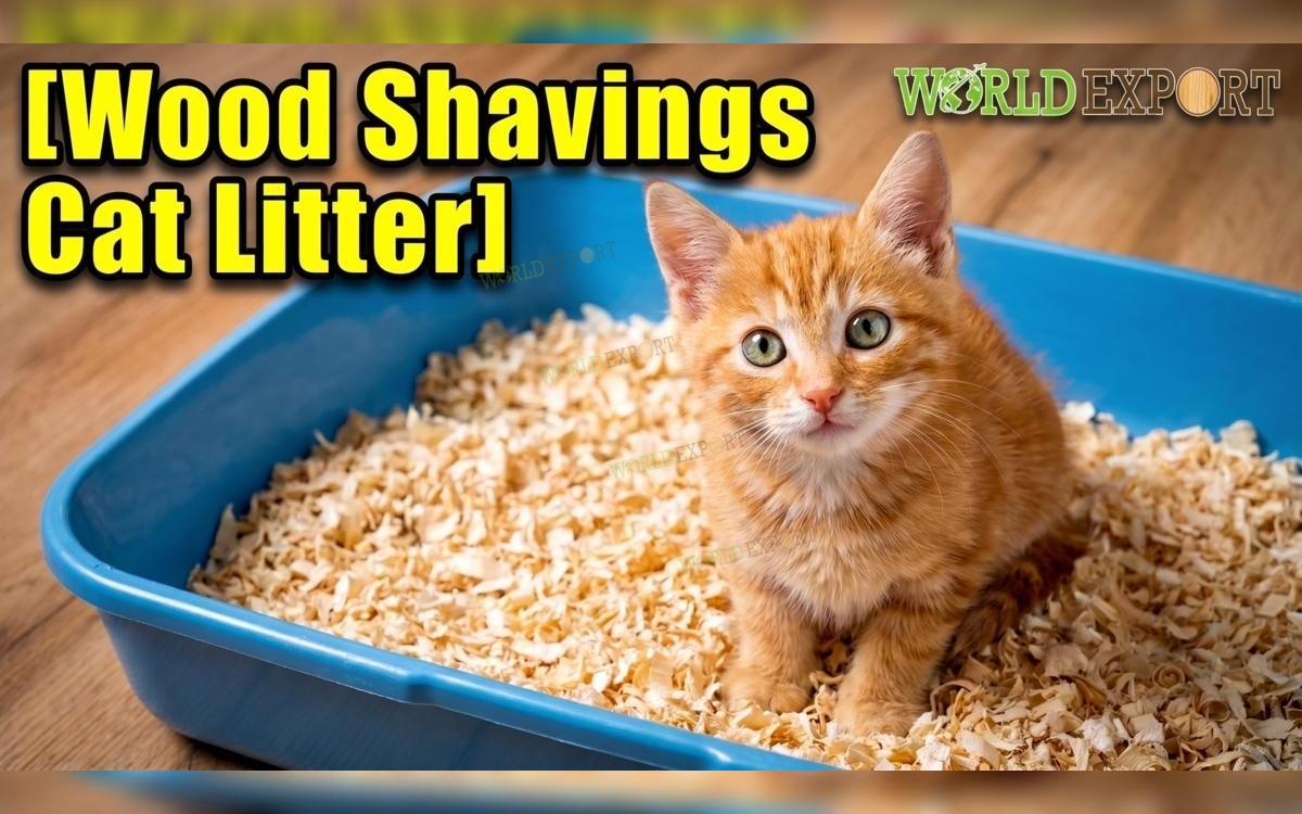 wood shavings cat litter